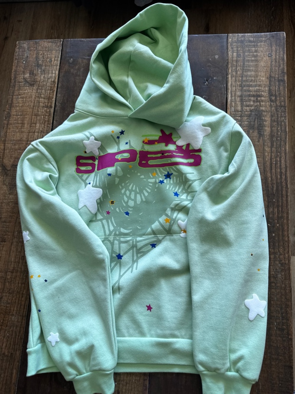 Sp5der Hoodie 'Mint'